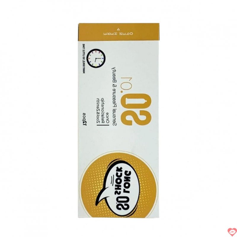 Bao cao su SO Long Shock siêu mỏng kéo dài thời gian an toàn hộp 12 