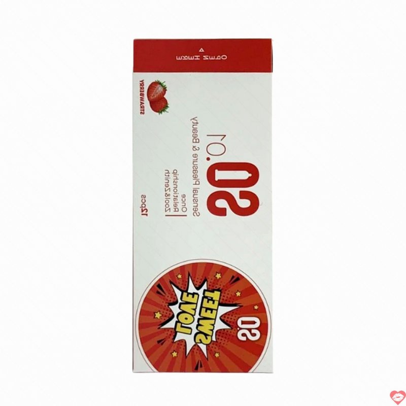 Bao cao su SO Sweet Love mỏng hương dâu siêu mềm hộp 12 cái 