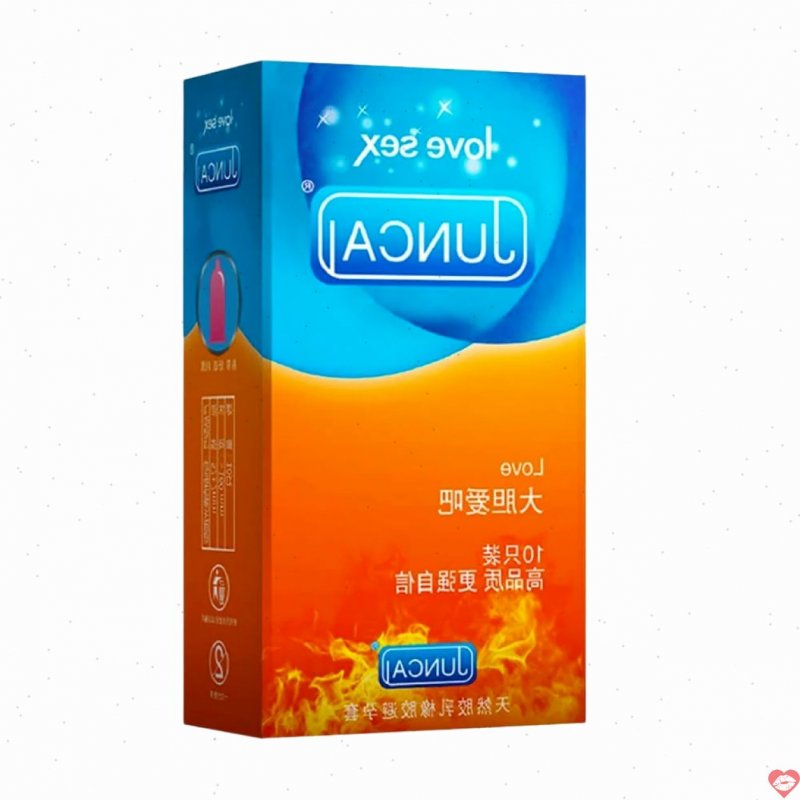 Bao cao su Juncai Love siêu mỏng trơn mượt tăng khoái cảm hộp 10 