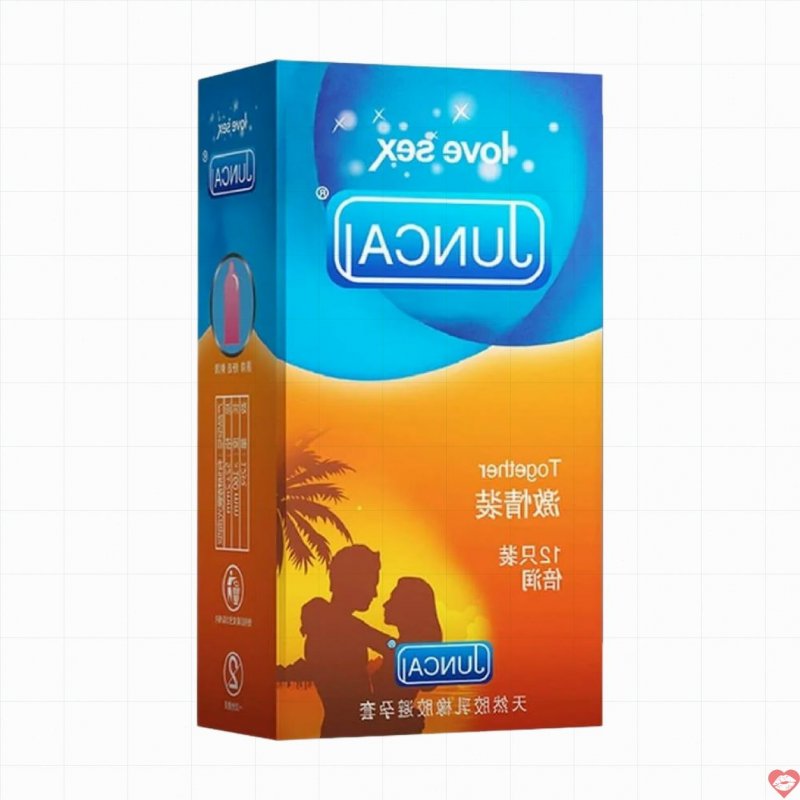 Bao cao su Juncai Together tăng cảm giác kích thích hộp 12 cái 
