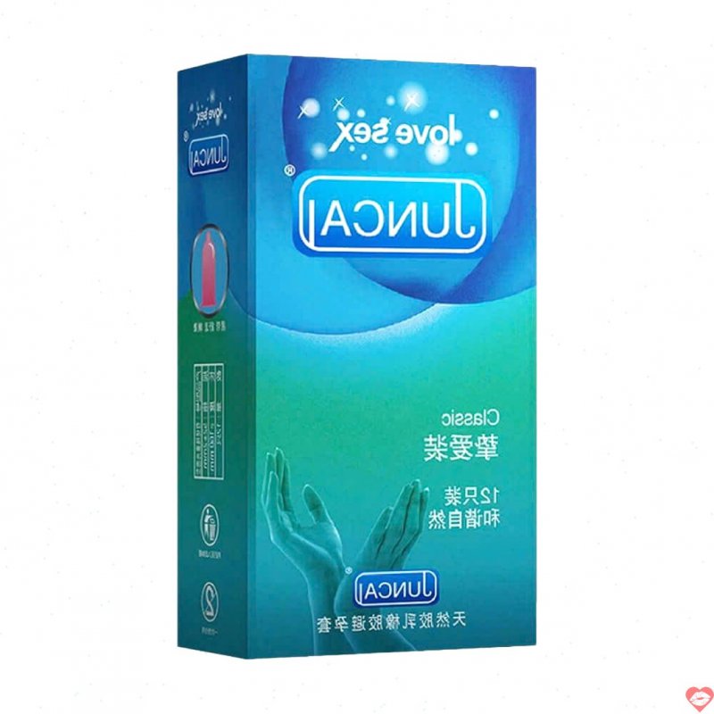 Bao cao su Juncai Classic mềm mỏng an toàn hộp 12 cái kích thích 