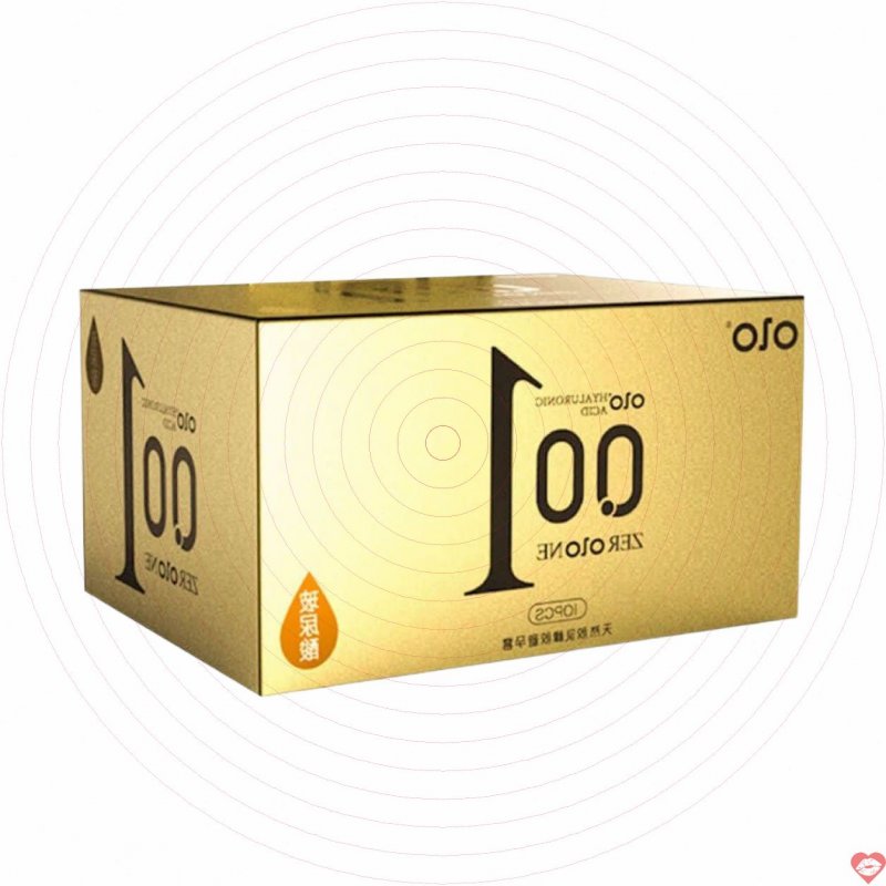 Bao cao su OLO 0.01 gân gai siêu mỏng kéo dài cực khoái hộp 10 