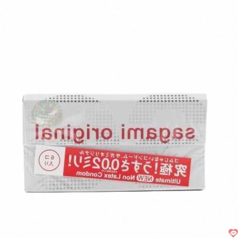 Bao cao su Sagami đặc biệt Original 0,02mm hộp 6c Nhật siêu mỏng 