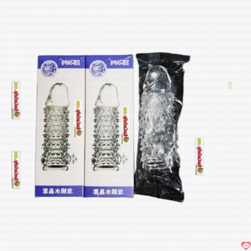 Bao cao su donden vảy cá silicon mềm mại tăng khoái cảm 