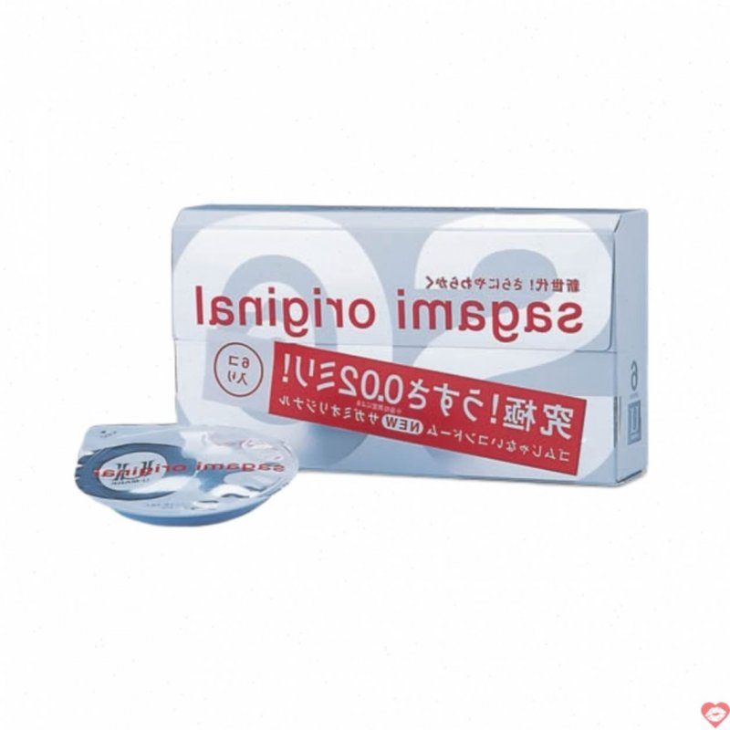 Bao cao su Sagami Original 002 mỏng siêu mỏng hộp 2 chiếc chính hãng 
