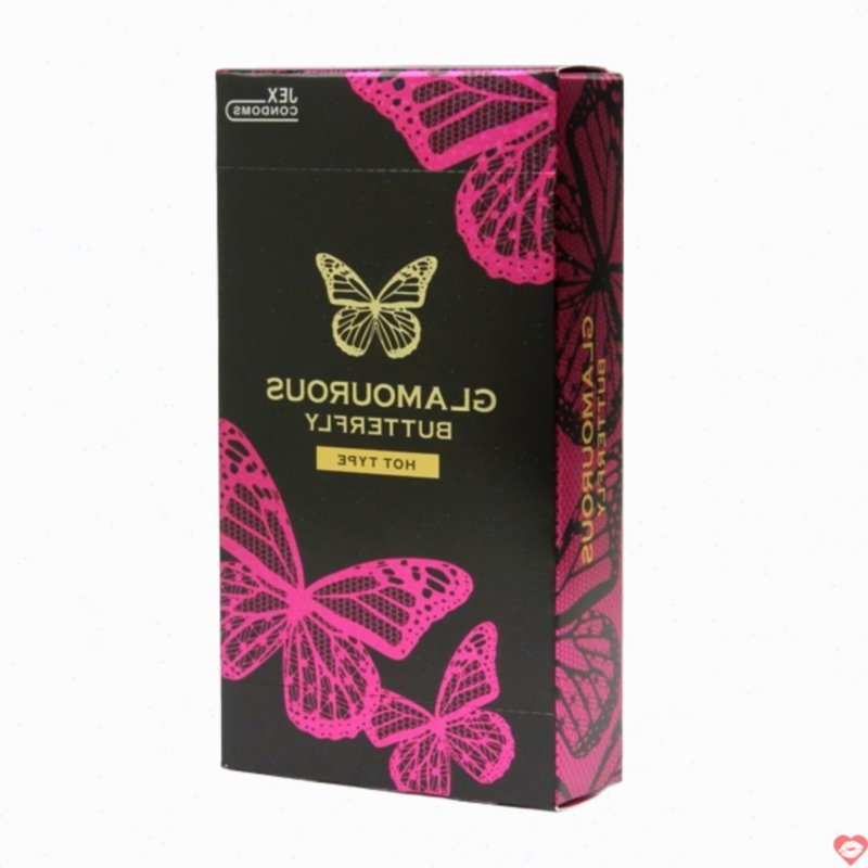 Bao cao su Jex Glamcurous Butterfly hot 1000 mỏng mịn an toàn giá tốt 