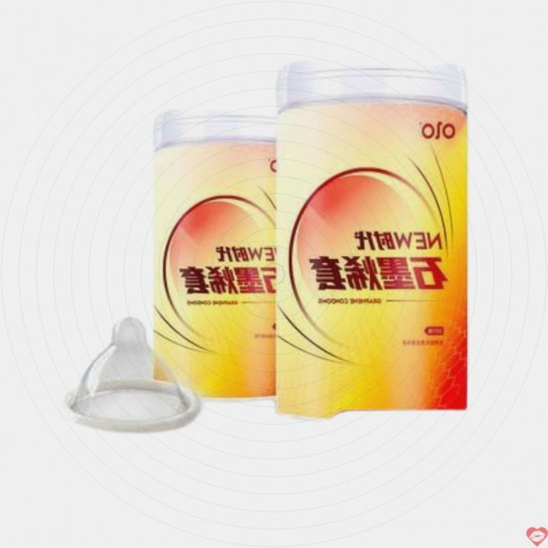 Bao cao su Olo Hyaluronic Acid Graphene 001 tăng khoái cảm mỏng mềm như da em bé