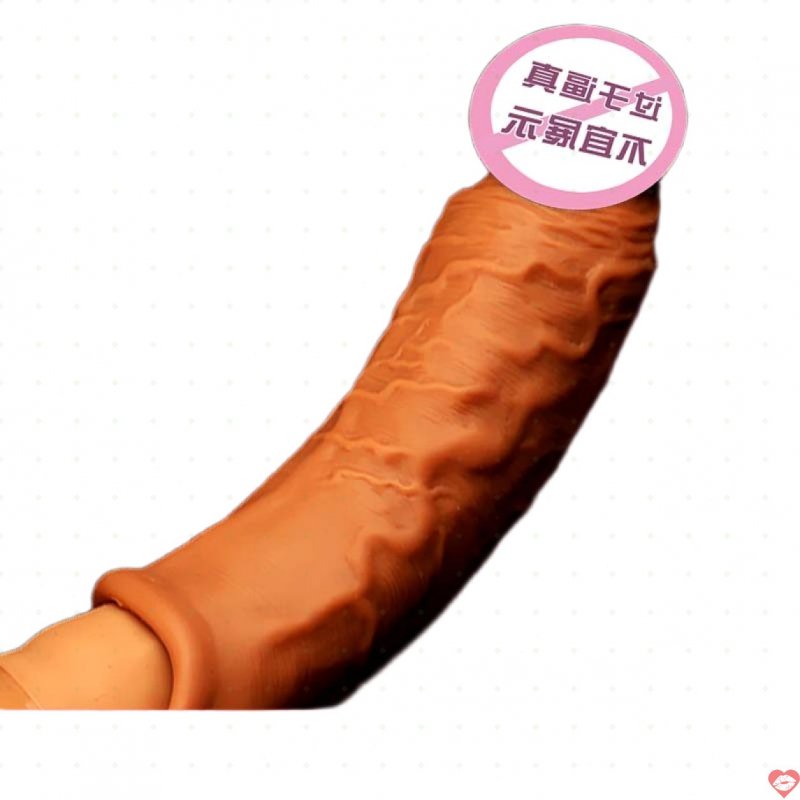 Bao cao su donden Silicone Tyson mềm mại màu da gân nổi