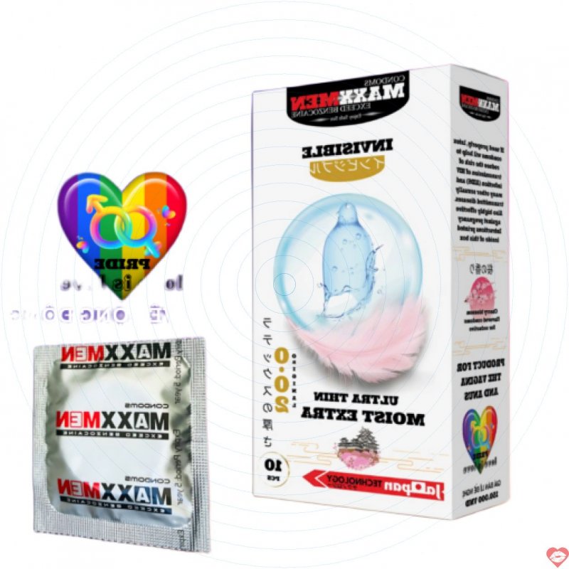 Bao cao su size 49mm Maxxmen Invisible 002 công nghệ NHẬT BẢN siêu mỏng gel silicone