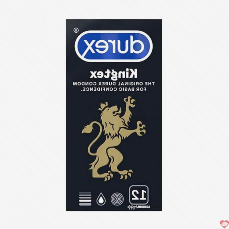Bao cao su Durex Kingtex 49mm ôm sát, mượt mà, an toàn 12 cái 