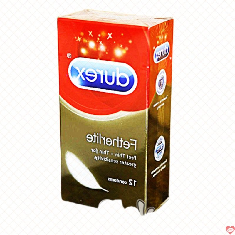 Bao Cao Su Durex Fetherlite Siêu Mỏng Hộp 12 Chiếc An Toàn Êm Ái Giá Tốt 