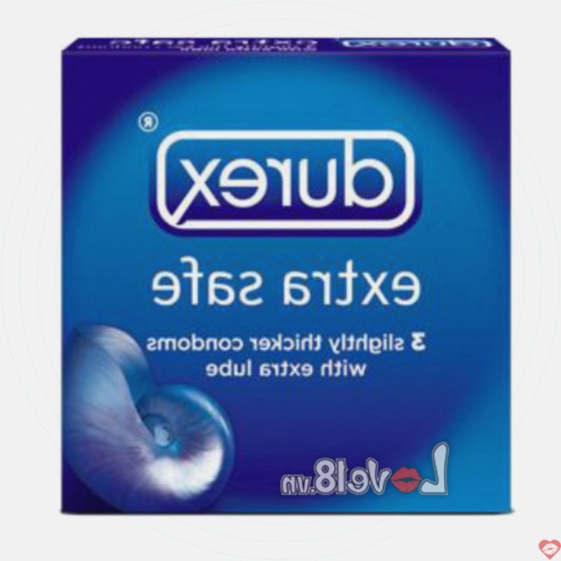 Bao Cao Su Durex Extra Safe Bôi Trơn Tối Ưu An Toàn Tuyệt Đối 