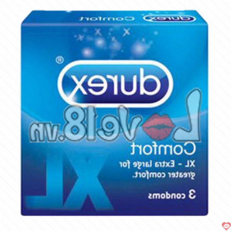 Bao Cao Su Durex XL Size Lớn Kéo Dài Quan Hệ Hộp 3 Cái 