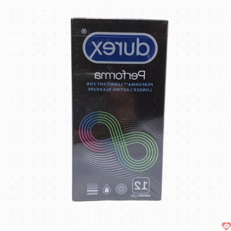 Bao cao su DUREX Performa mỏng kéo dài quan hệ chống xuất tinh sớm 