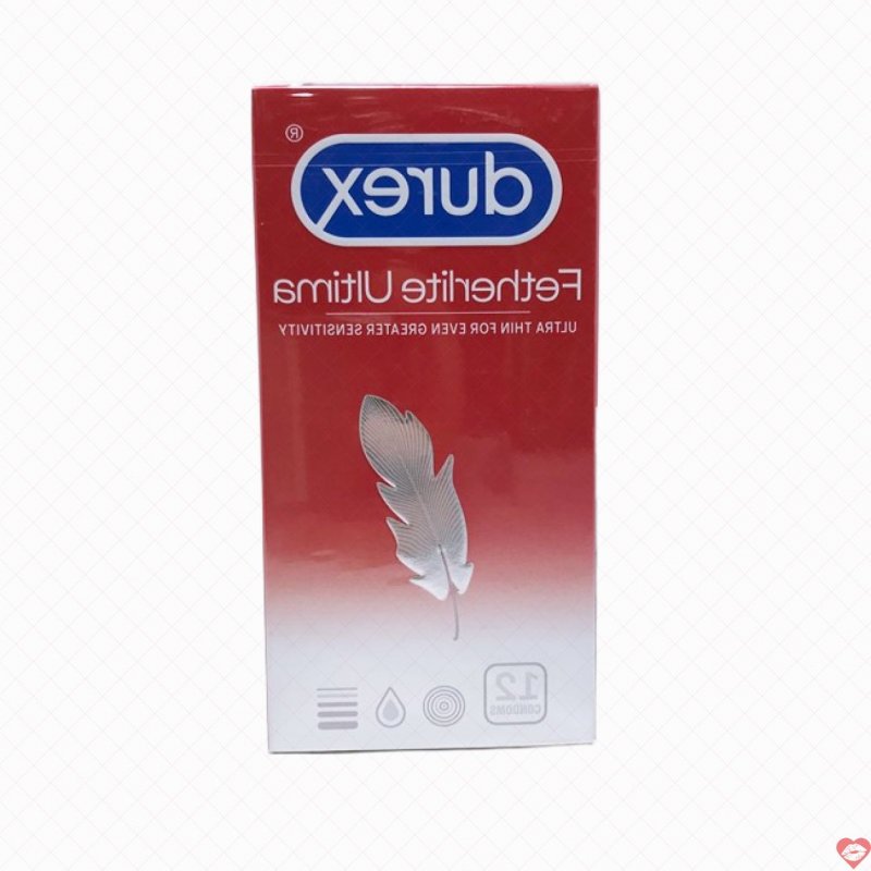 Bao cao su DUREX Fetherlite Ultima mỏng trơn an toàn 