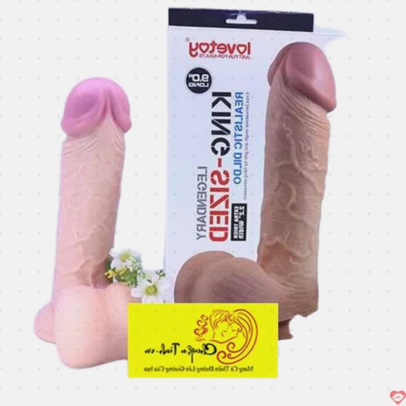 Dương vật giả Lovetoy King Big Size Khủng 5cm