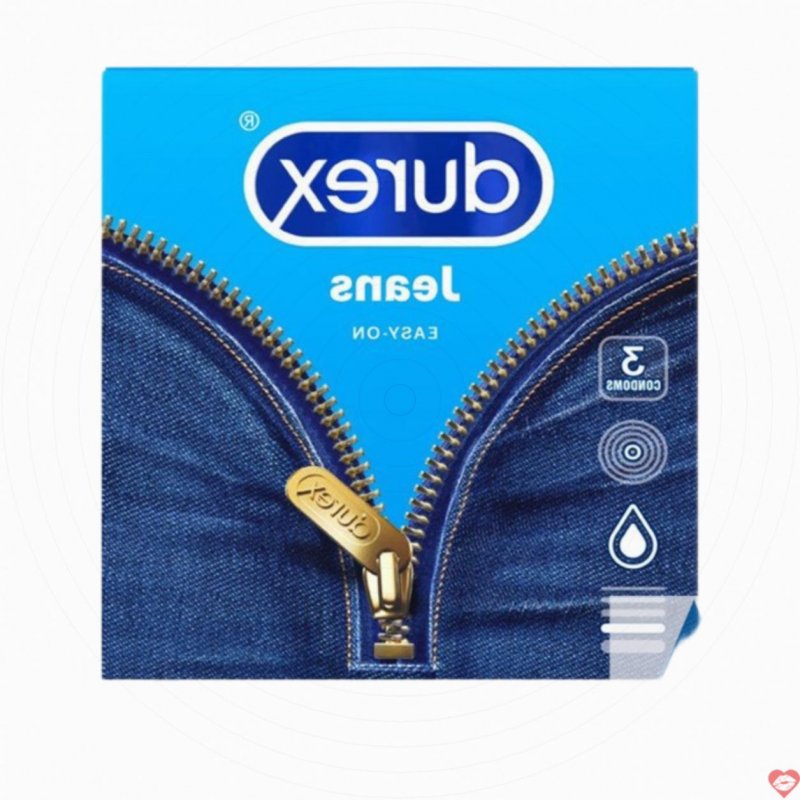 Durex Jeans Easy On Bao cao su bôi trơn mượt, an toàn, kích thích 
