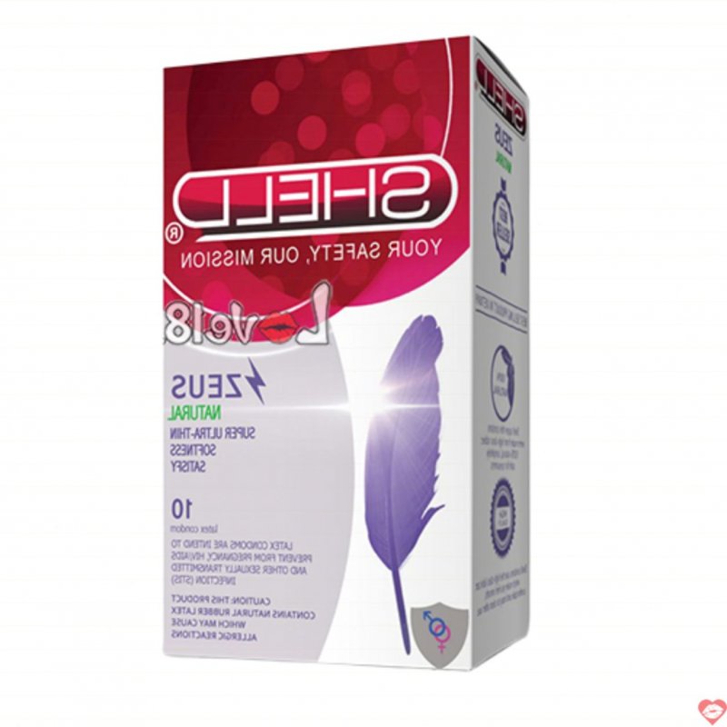 Bao Cao Su Shell Zeus Hàn Quốc Siêu Mỏng An Toàn Cao Cấp 10 Chiếc 