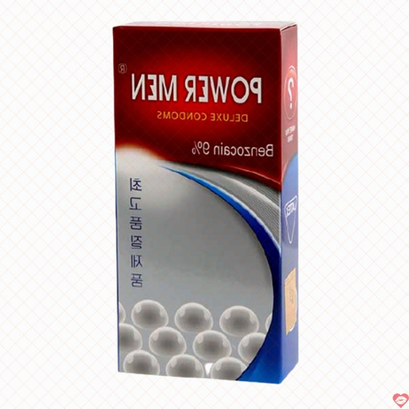 Bao cao su Powermen ngọc trai siêu mỏng kéo dài có gai kích thích 