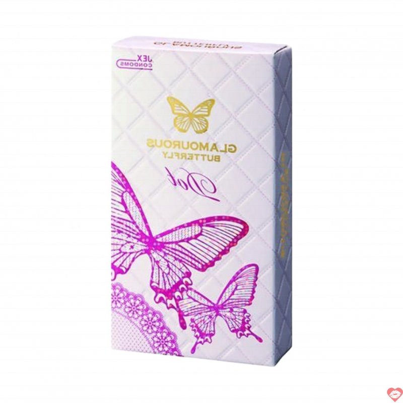 Bao cao su Jex Glamcurous Butterfly 1350 hạt ngọc trai kích thích 