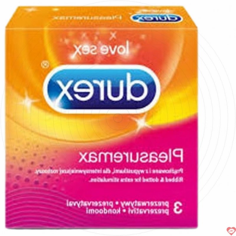 Bao cao su DUREX Pleasuremax 3 cái – Gân gai phát sáng kích thích 