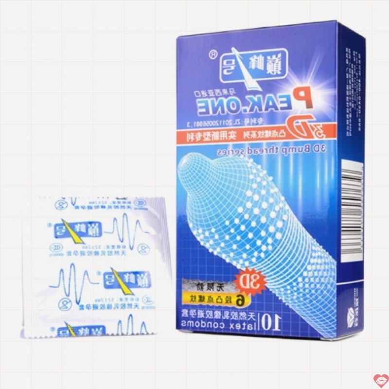 Bao cao su gai 3D siêu mỏng kích thích mạnh mẽ, an toàn 