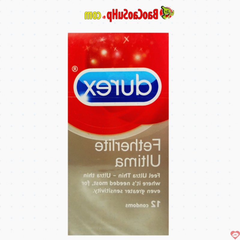 Bao Cao Su Durex Fetherlite Ultima Siêu Mỏng Cảm Giác Thật Nhất 