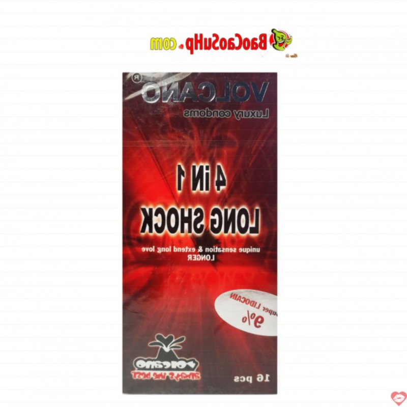 Bao cao su Volcano 4in1 siêu mỏng kích thích cực đỉnh 