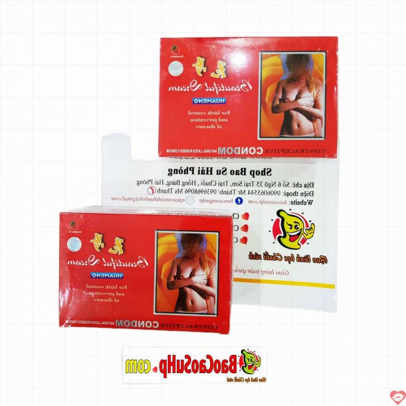 Bao cao su hongkong gai dâu hộp 144 cái giá siêu tốt cho gia đình 