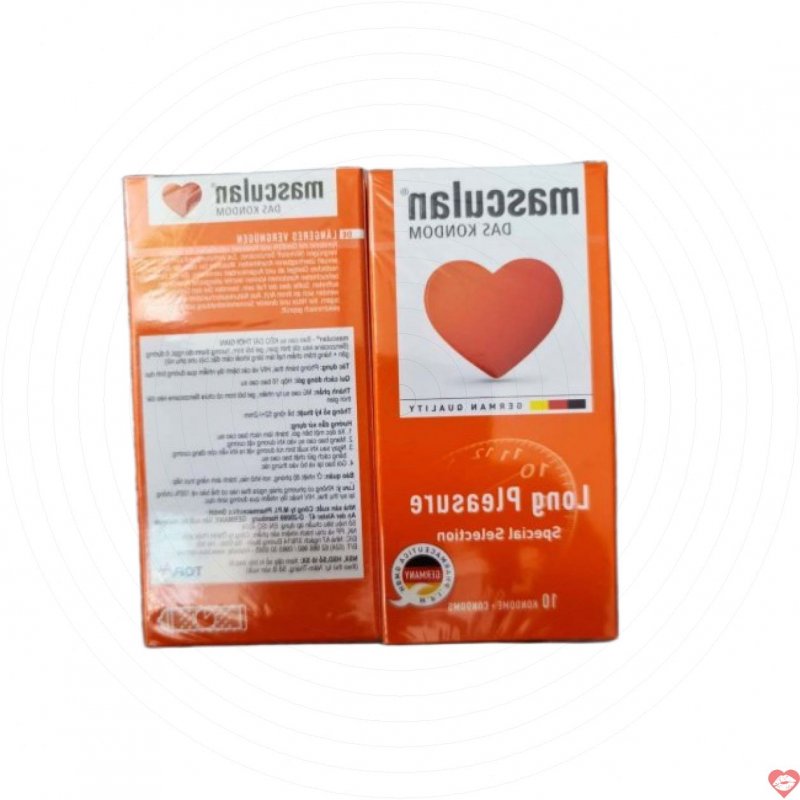 Bao cao su Masculan Long Pleasure nhập khẩu Đức kéo dài thời gian 