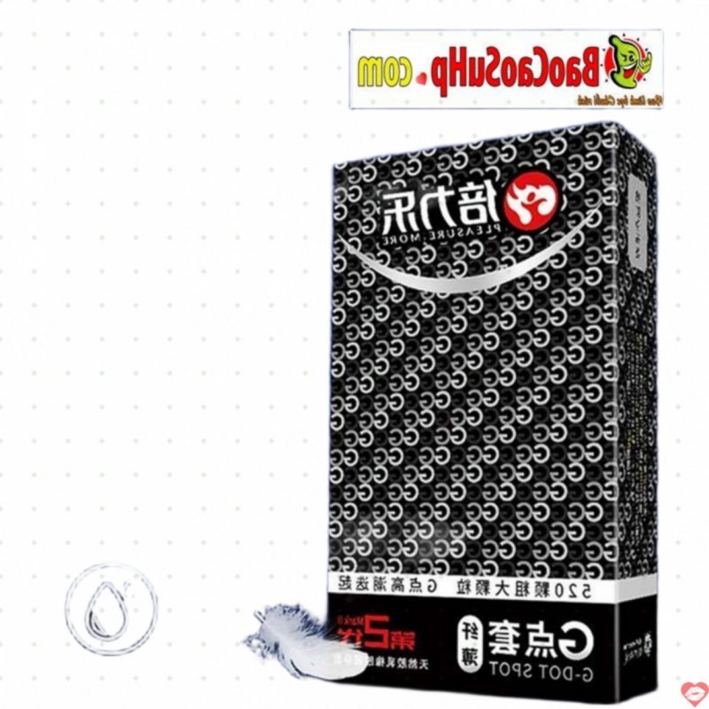 Bao cao su Bili G point 2 thế hệ siêu mỏng, gai lớn, gel thơm vani 