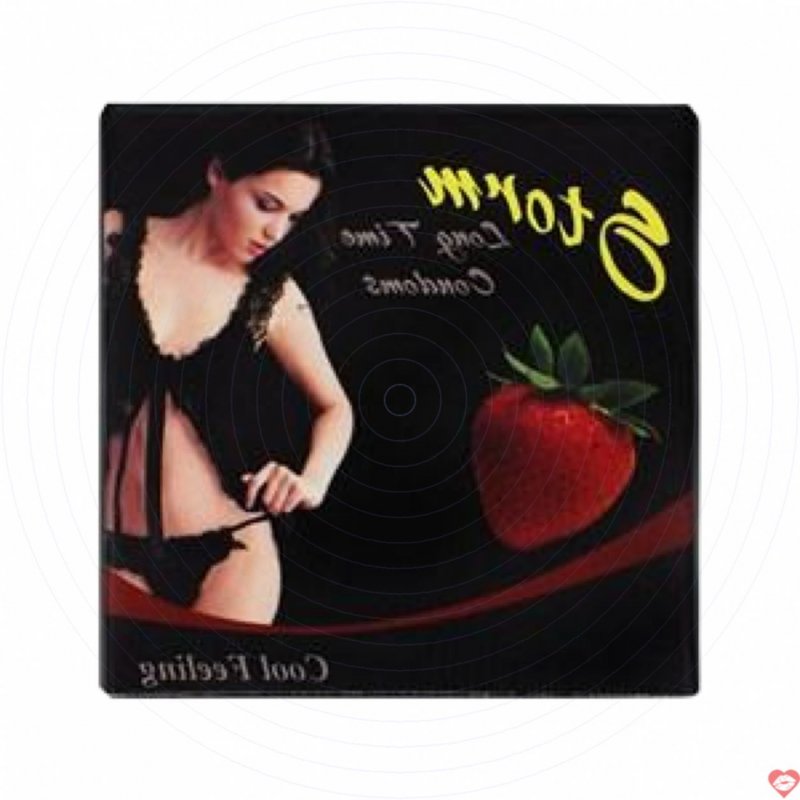 Bao cao su bi Storm 7 bi Strawberry tăng khoái cảm cực đỉnh 
