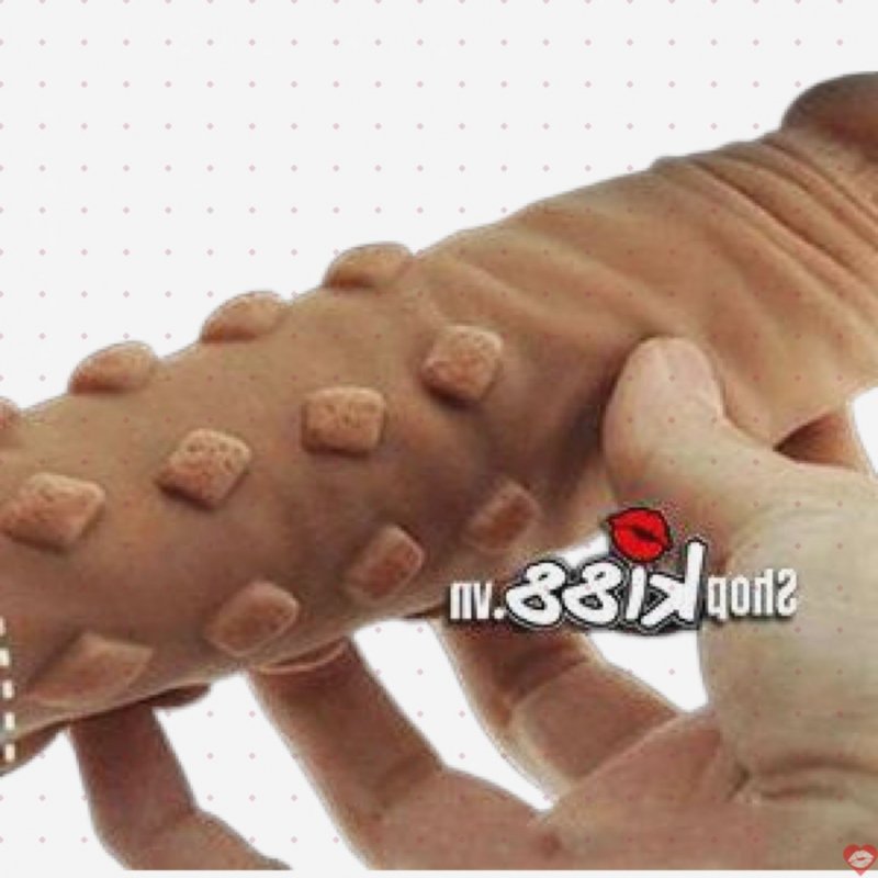 Bao đôn bi vuông 5cm Lovetoy silicone siêu bền kéo dài thời gian 