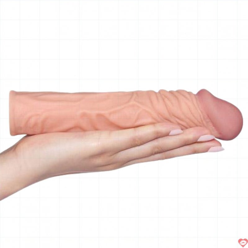 Bao đôn gân nổi 4 phân Lovetoy silicon cao cấp tăng khoái cảm 