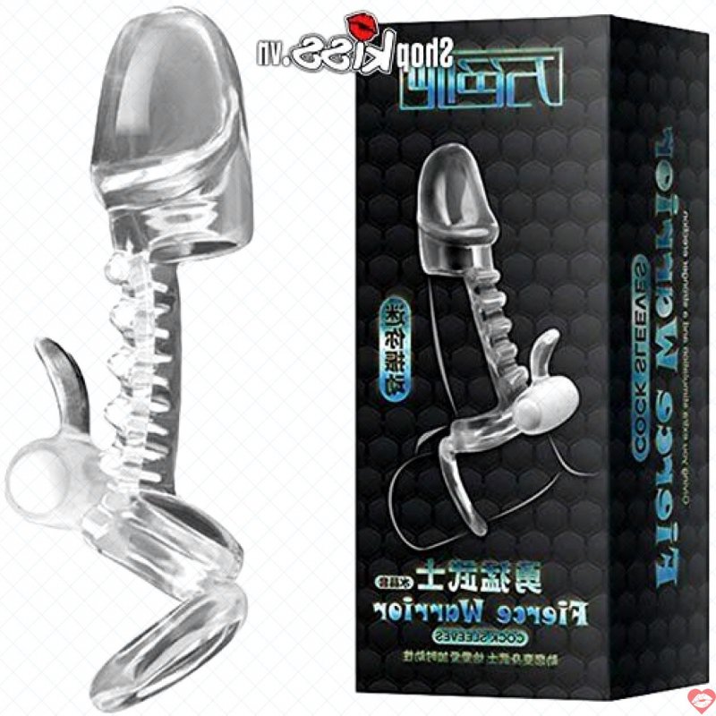 Bao đôn quai đeo hình xương cá rung liếm kích thích nam 