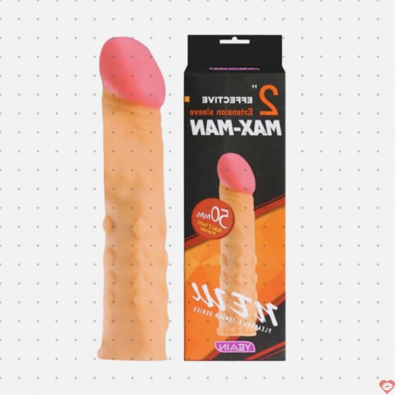 Bao cao su đôn dên Yeain Maxman silicon mềm mại tăng kích thước 