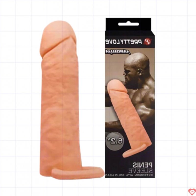 Bao cao su đôn dên Pretty Love Medium 6.2 inch tăng khoái cảm 