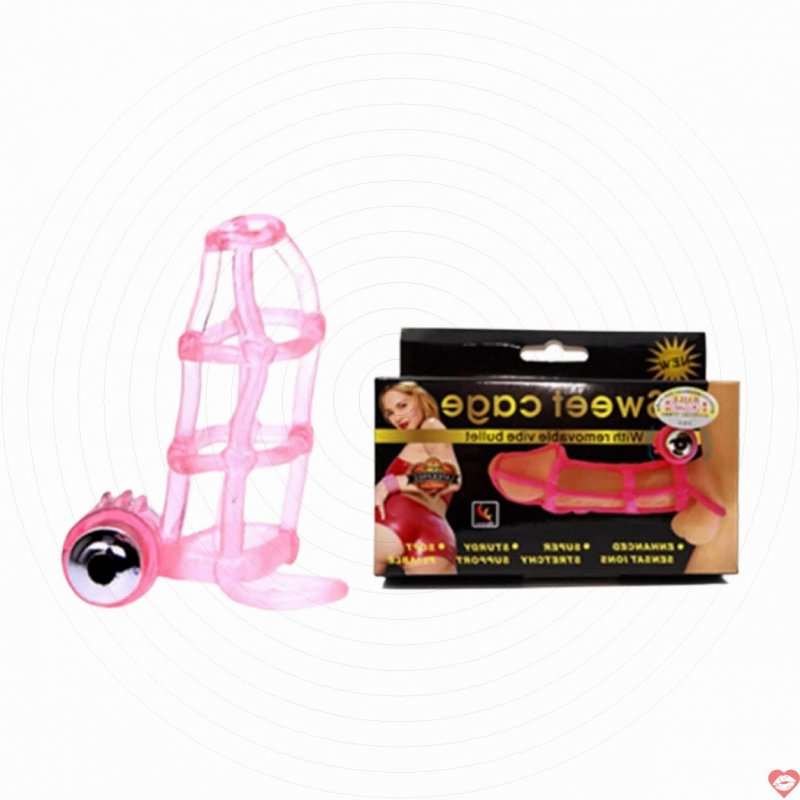Bao cao su đôn dên rung Baile Sweet Case kích thích khoái cảm 