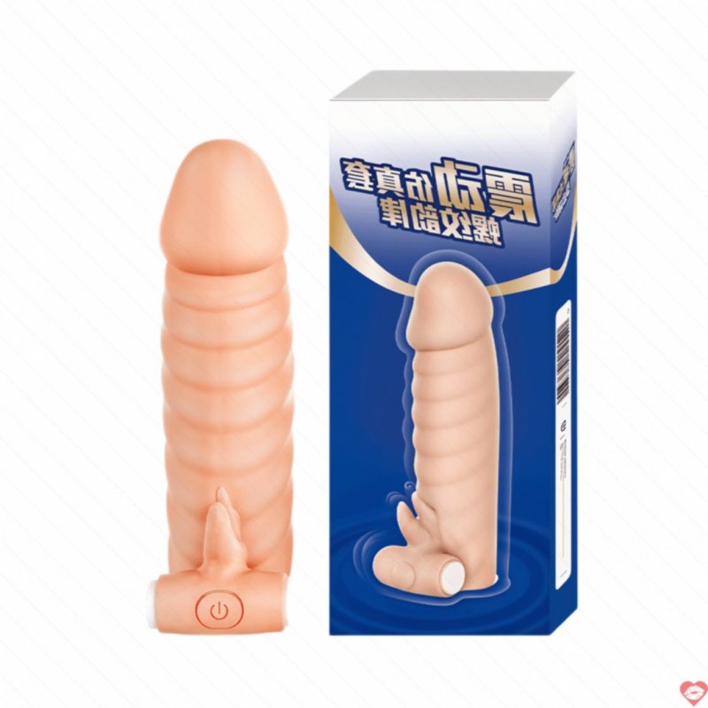Bao cao su đôn rung Leten Thread Rhythm gân lớn kích thích 