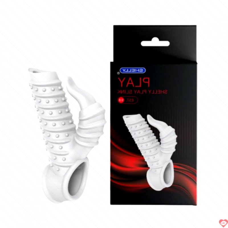 Bao cao su đôn dên Shelly Play Slink hở đầu tăng khoái cảm siêu kích thích 