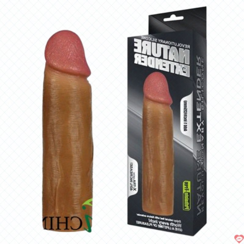 Bao cao su đôn dên Lovetoy Nature Extender tăng 25mm, siêu mềm mại 