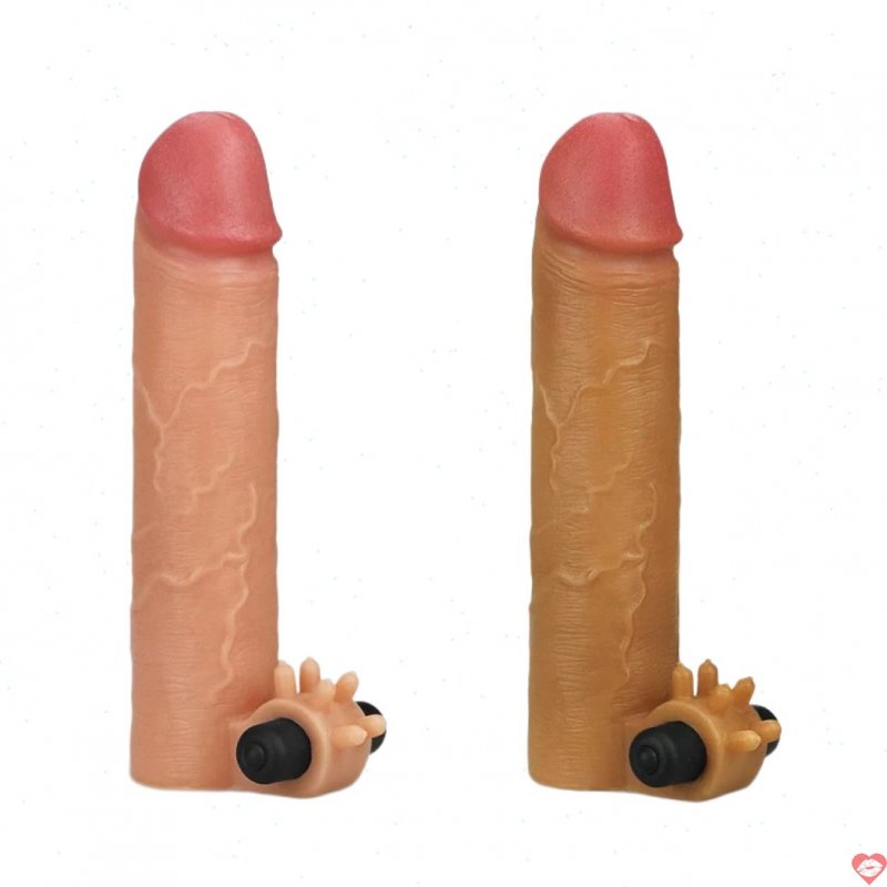 Lovetoy Extender gốc rung gai mềm Bao cao su dên tăng kích thích 
