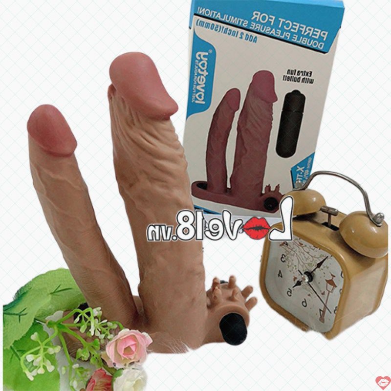 Bao Đôn 2 Nhánh Lovetoy Rung Màu Nâu Siêu Gân Kích Thích 