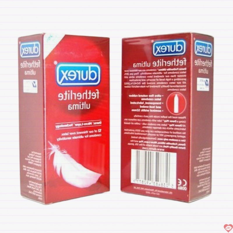 Bao cao su siêu mỏng thương hiệu Durex Fetherlite Ultima - SHP455