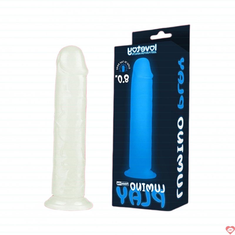 Dương vật giả gắn tường Lovetoy Lumino Play 8 inch