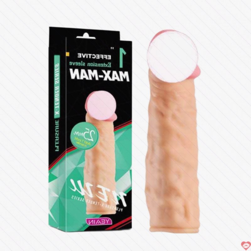 Bao Cao Su Đôn Dên Yeain Maxman Xanh Tăng 1inch – Siêu Mềm Mịn