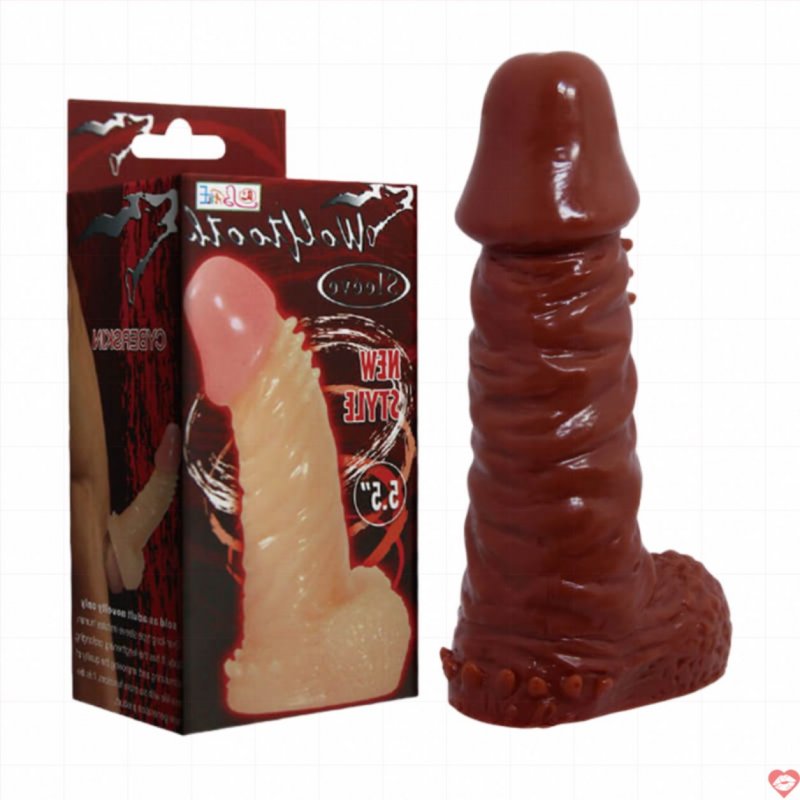 Bao cao su đôn dên có trứng Wolftooth Sleeve chính hãng Baile