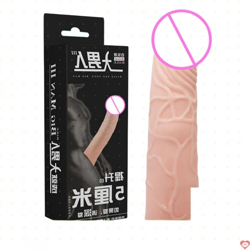 Bcs đôn dên 6cm silicone cao cấp Baile Big Man 3