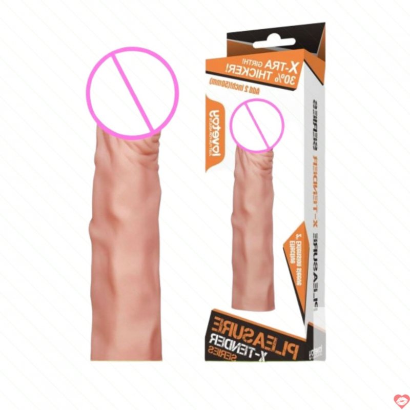 Bao cao su tăng chiều dài 5cm cao cấp Lovetoy X-Tender