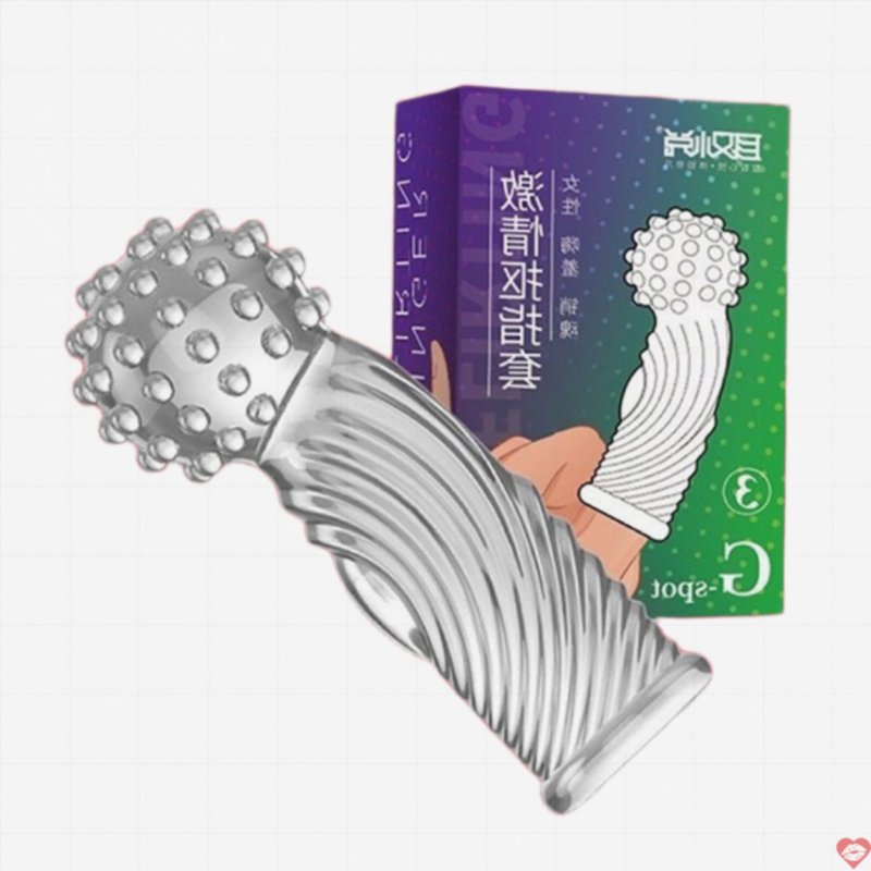 Bao cao su ngón tay gai nổi lớn Aichao G-Spot 3